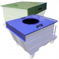Lids for Tilting Containers